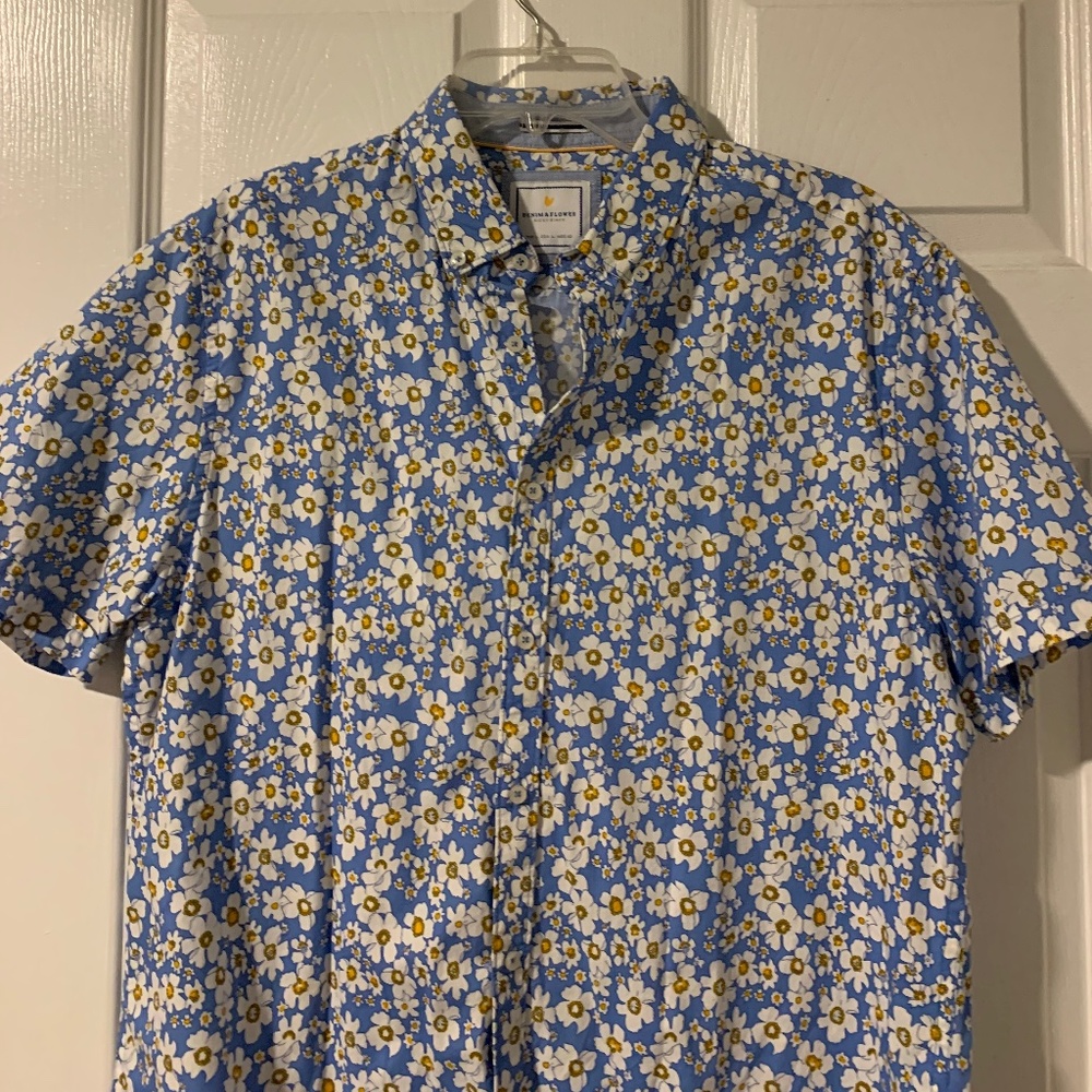 Floral Men’s Large Shirt